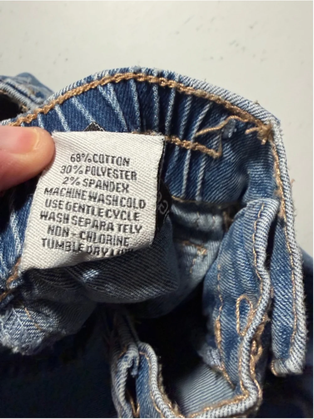Girls GOGO JEANS Blue Skater Cargo Jeans Size XS 239